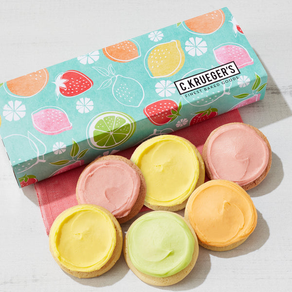 Summer Vibes Half Dozen Sampler - Iced Cookies
