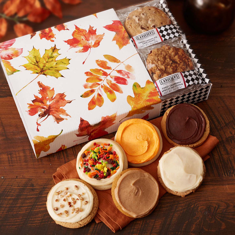 Falling Leaves Cookie Sampler - Select Your Cookies