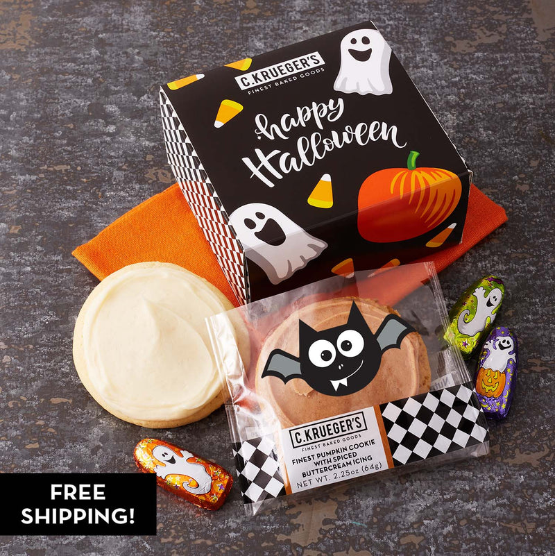 Pumpkins & Ghosts Gift Sampler - Cookies and Chocolates