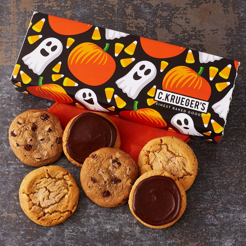 Pumpkins & Ghosts Half Dozen Sampler - Select Your Cookies