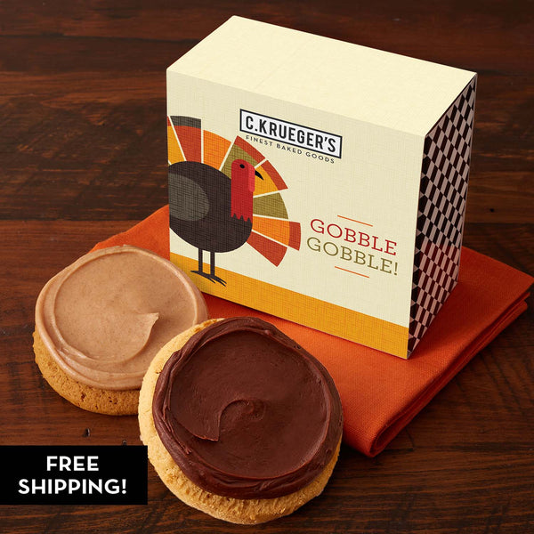 Thanksgiving Duo Sampler - Iced Cookies