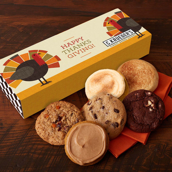 Thanksgiving Half Dozen Sampler - Assorted Cookies
