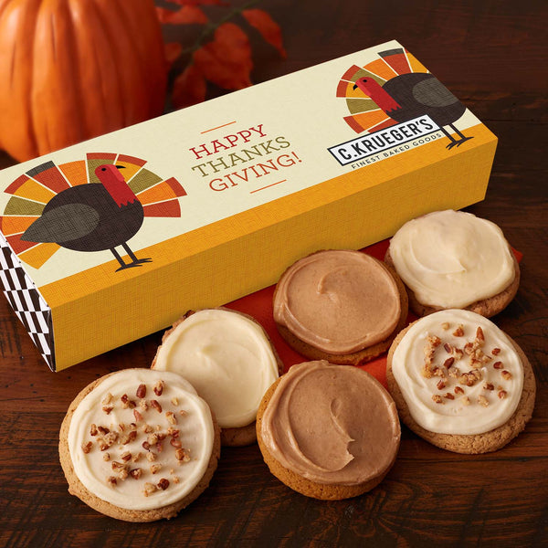 Thanksgiving Half Dozen Sampler - Select Your Cookies