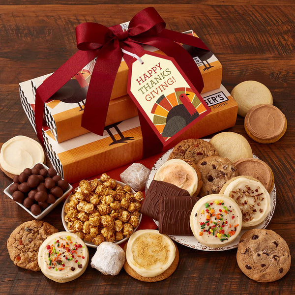 Thanksgiving Grand Gift Stack - Cookies and Snacks