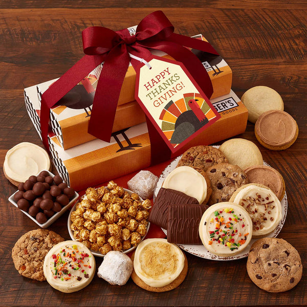 Thanksgiving Gift Stack - Cookies & Snacks