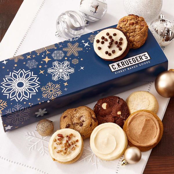 Winter Snowflake Sampler - Assorted Mini Cookies