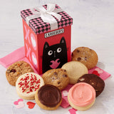 Purr-fect Valentine Mini Gift Box  Assorted Mini Cookies