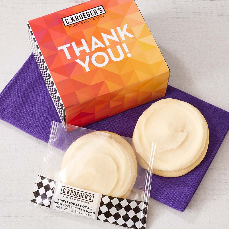 Box of Thanks Duo Sampler - Iced Cookies