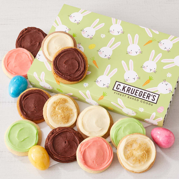 Spring Bunny Cookie Gift Boxes – Iced Cookies