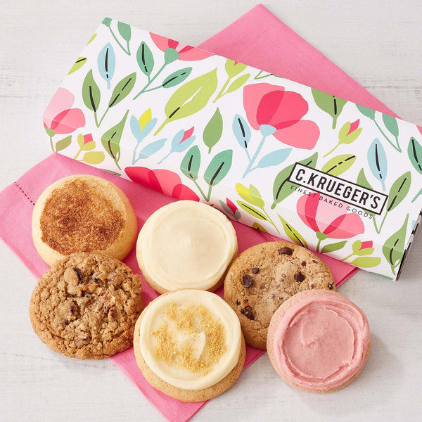 Spring Garden Half Dozen Sampler - Assorted Cookies