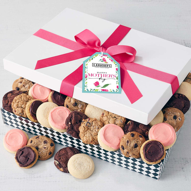 Mother's Day Spring Garden Luxe Gift Box - Assorted Mini Cookies