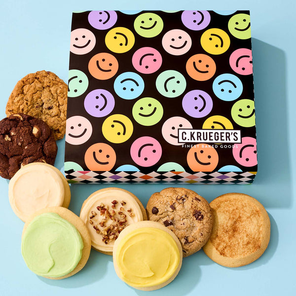 Sweet Smiles Cookie Gift Box - Assorted Cookies