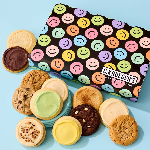 Sweet Smiles Cookie Gift Boxes - Assorted Cookies