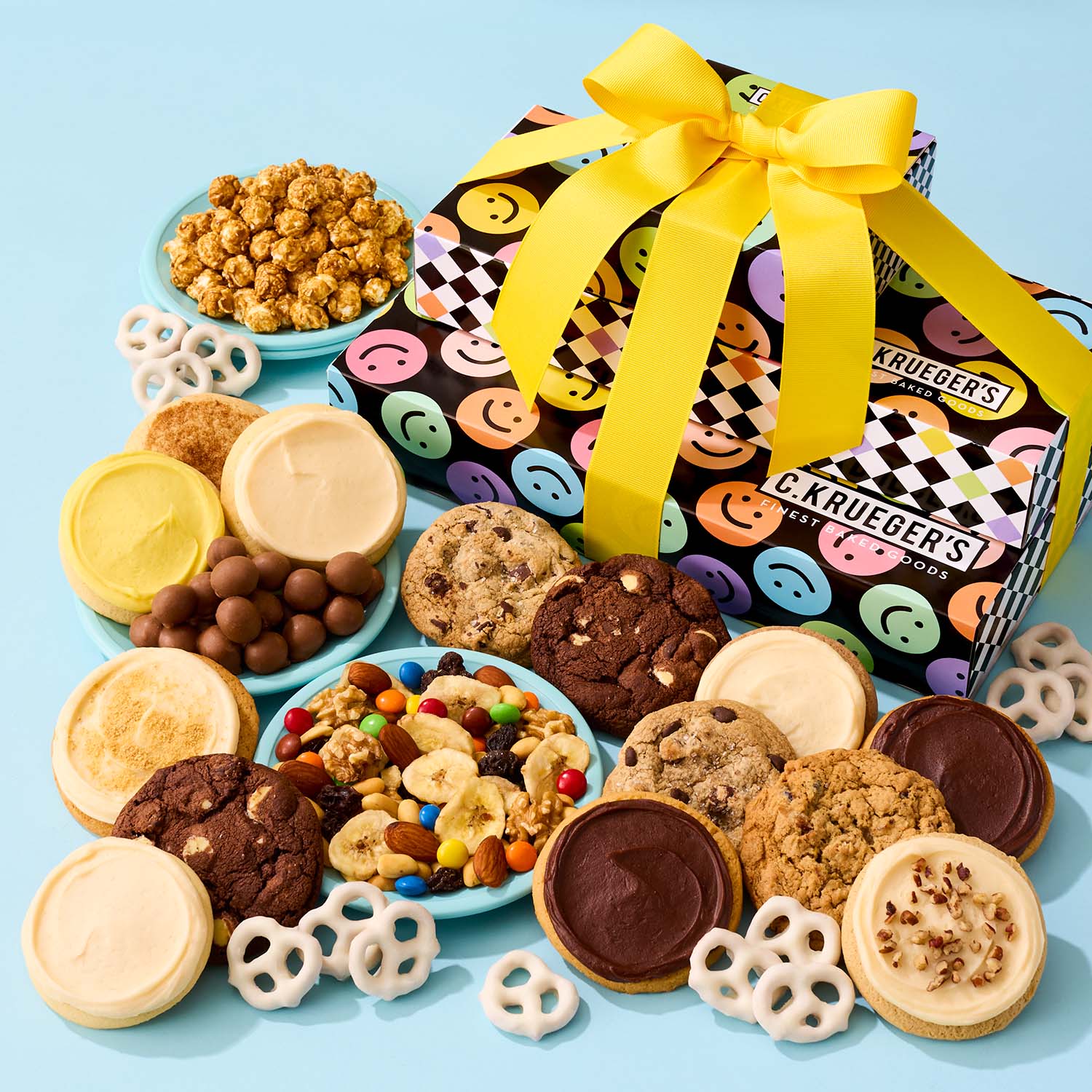 Sweet Smiles Grand Gift Stack - Cookies and Snacks – C.KRUEGER'S