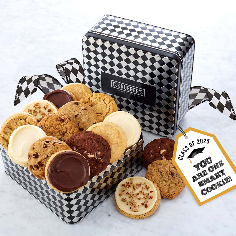Graduation Class of 2025 Cookie Gift Tin – Assorted Cookies