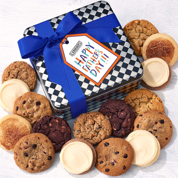 Father's Day Cookie Gift Tin - Assorted Cookies