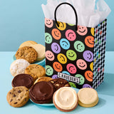 Sweet Smiles Gift Bag - Assorted Cookies - Select Your Message