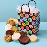 Sweet Smiles Gift Bag - Assorted Cookies - Select Your Message