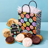 Sweet Smiles Gift Bag - Assorted Cookies - Select Your Message