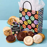 Sweet Smiles Gift Bag - Assorted Cookies - Select Your Message