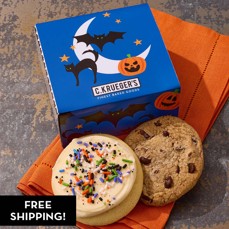 Halloween Night Duo Sampler – Assorted Cookies