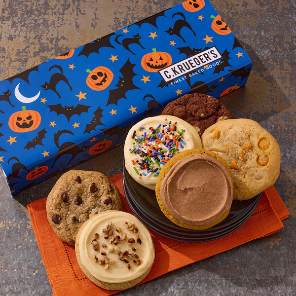 Halloween Night Half Dozen Sampler - Assorted Cookies