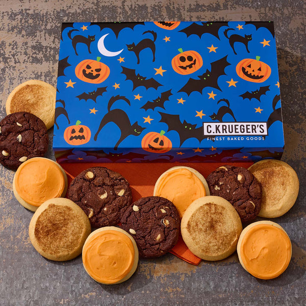 Halloween Night Cookie Gift Boxes - Select Your Cookies
