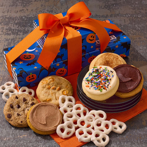 Halloween Night Sampler Gift Stack - Cookies and Snacks