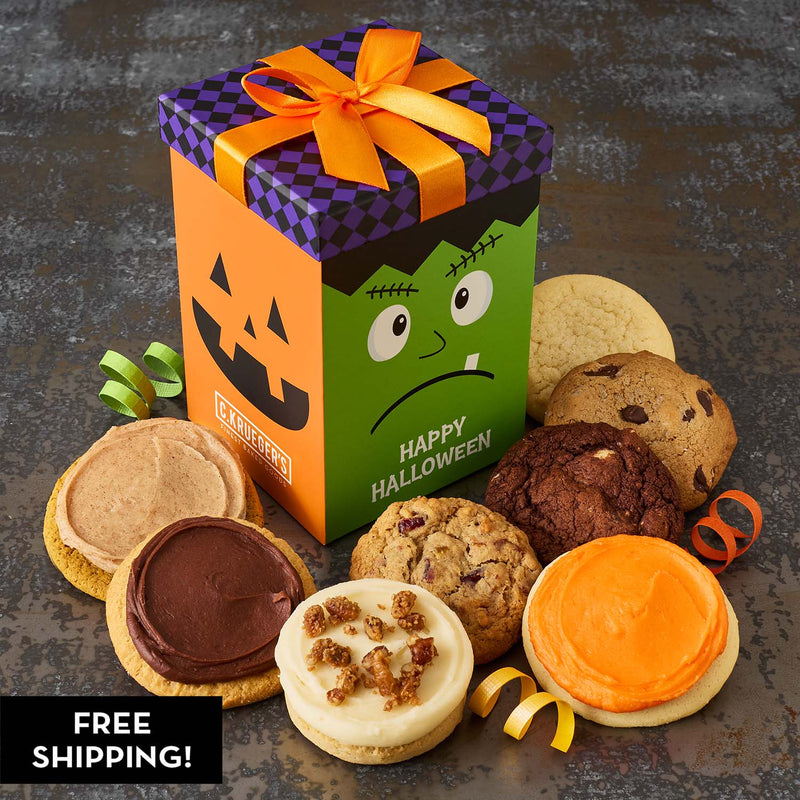 Monster Mash-Up Bow Box - Assorted Mini Cookies