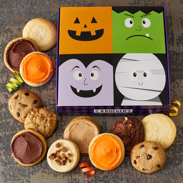 Monster Mash-Up Bakery Gift Box - Assorted Mini Cookies