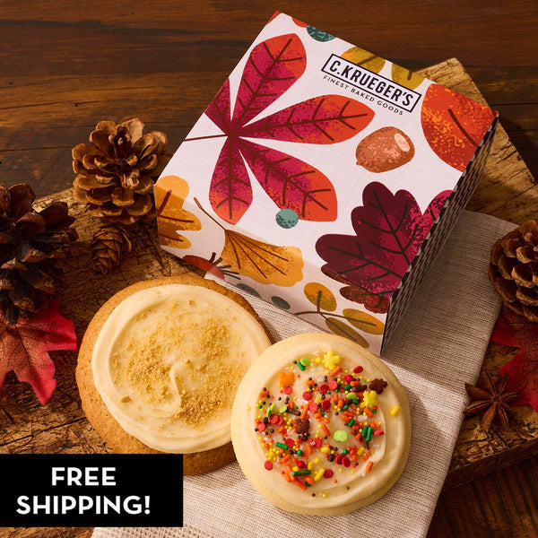 Cozy Autumn Duo Sampler – Iced Cookies