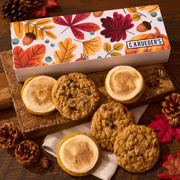 Cozy Autumn Half Dozen Sampler – Select Your Cookies