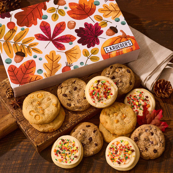 Cozy Autumn Cookie Gift Boxes – Select Your Cookies