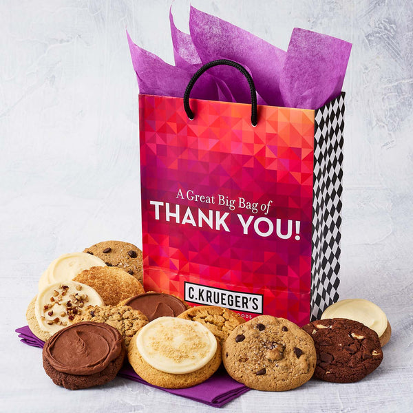Gift Bag of Thanks - Assorted Cookies