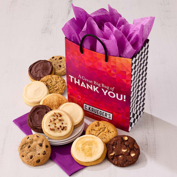 Gift Bag of Thanks - Assorted Cookies