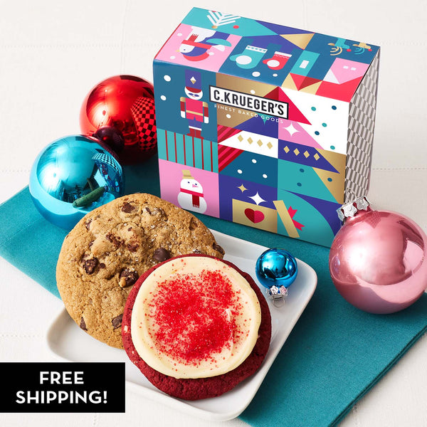 Merry & Bright Duo Sampler - Assorted Cookies