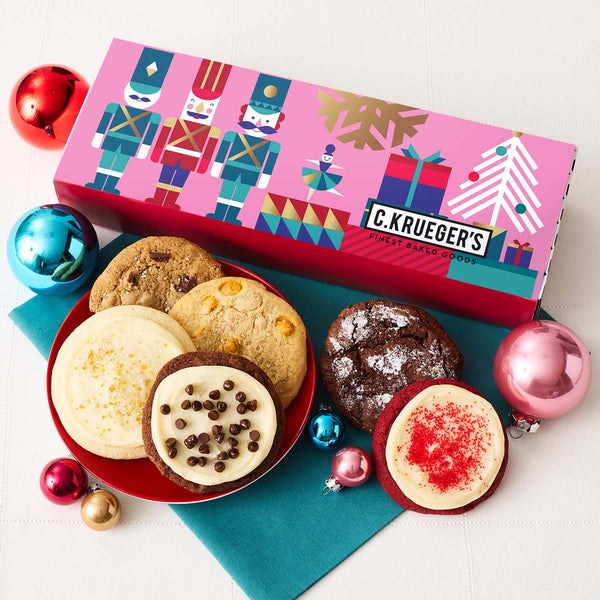 Merry & Bright Half Dozen Sampler - Assorted Cookies