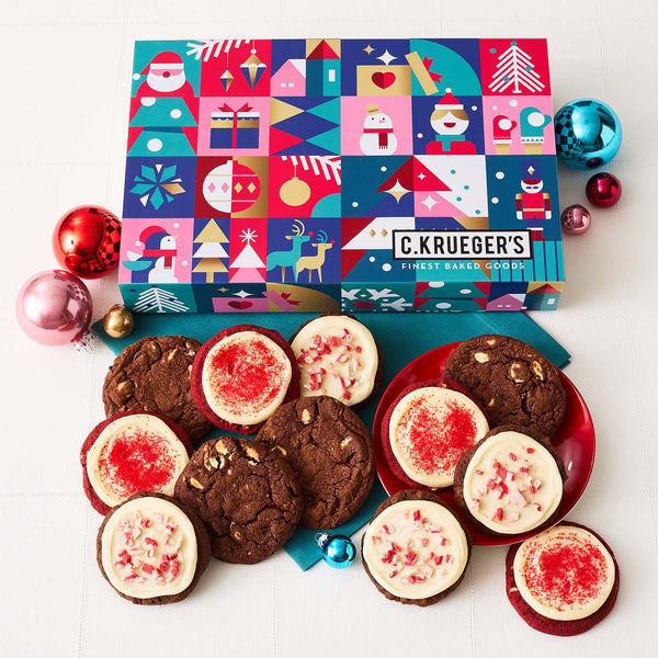 Merry & Bright Cookie Gift Box - Select Your Cookies