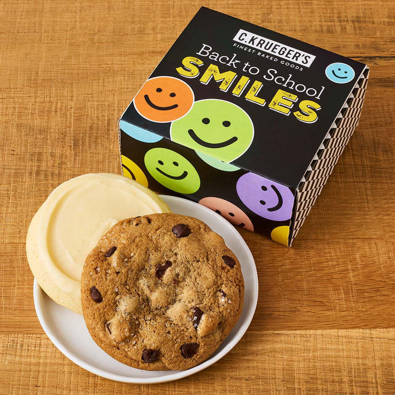Back to School Smiles Duo Sampler - Assorted Cookies