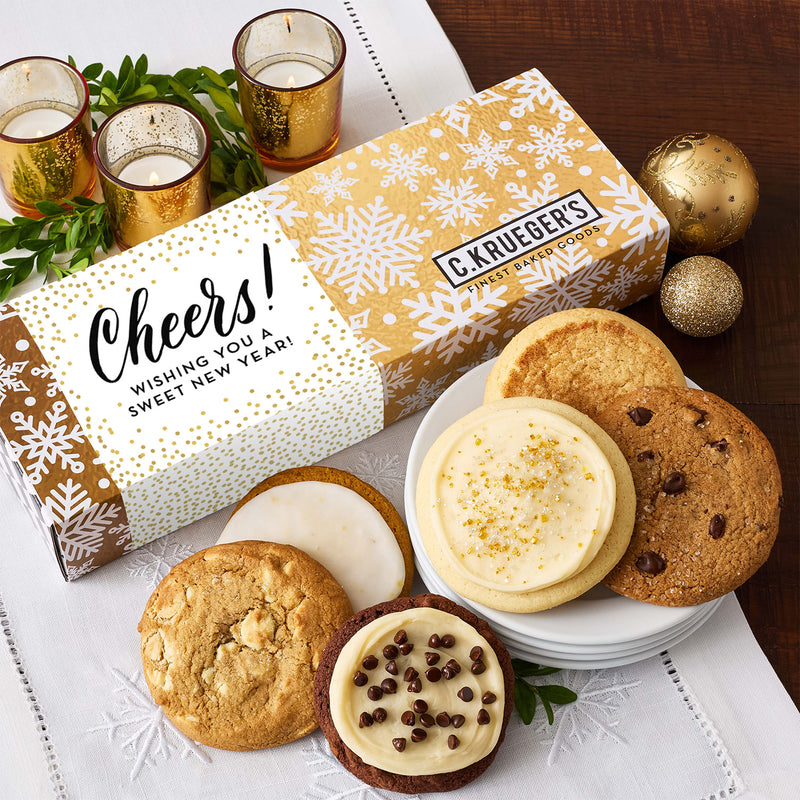 New Year's Half Dozen Sampler - Assorted Cookies