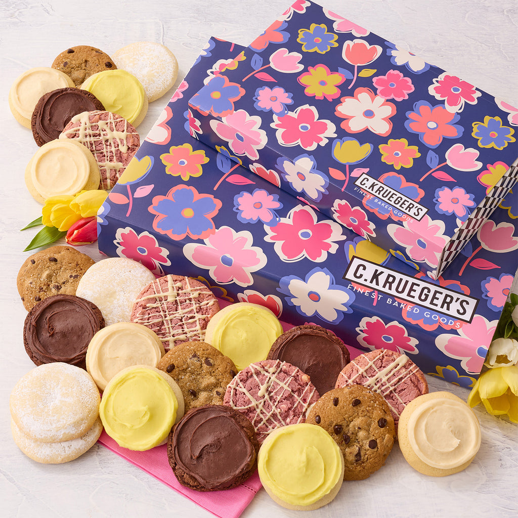 Brilliant Blooms Cookie Gift Boxes - Select Your Cookies – C.KRUEGER'S