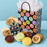 Sweet Smiles Gift Bag - Assorted Cookies - Select Your Message