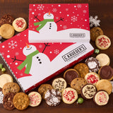 Joyful Snowman Cookie Gift Boxes - Assorted Cookies