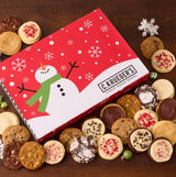 Joyful Snowman Cookie Gift Boxes - Assorted Cookies
