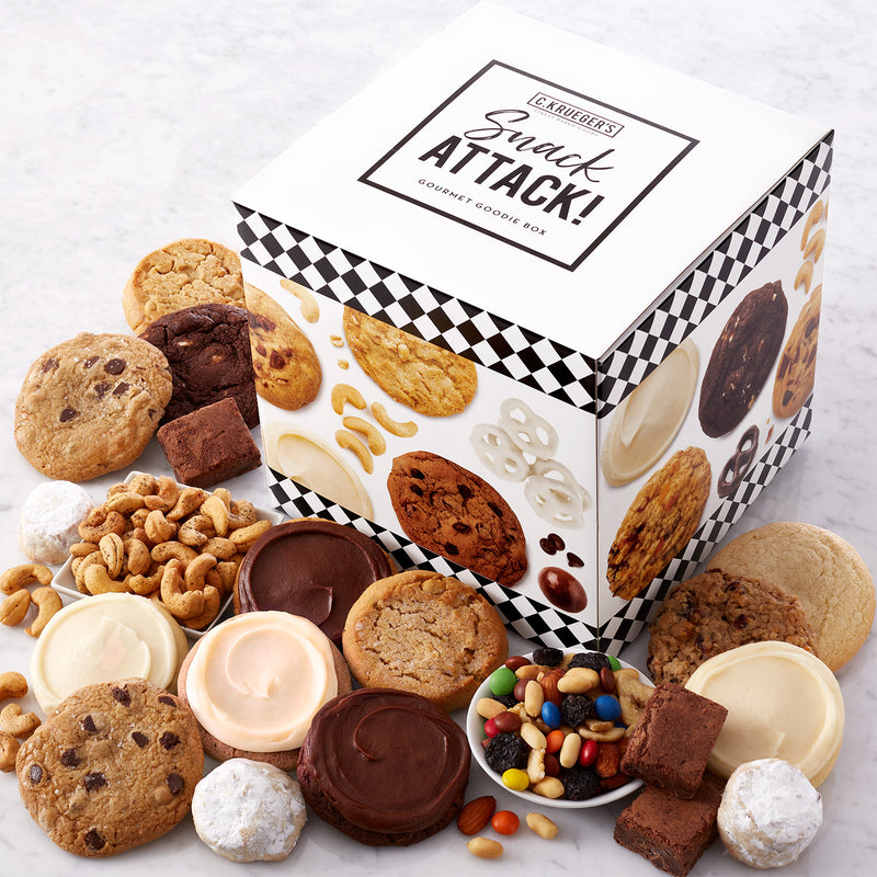 C*H様 マックガレージ　クランクセット Snack Attack Gourmet Goodie Gift Box - Cookies and Brownies – C