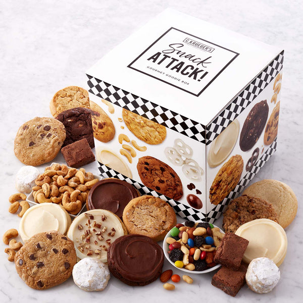 Snack Attack Gourmet Goodie Gift Box - Cookies and Brownies
