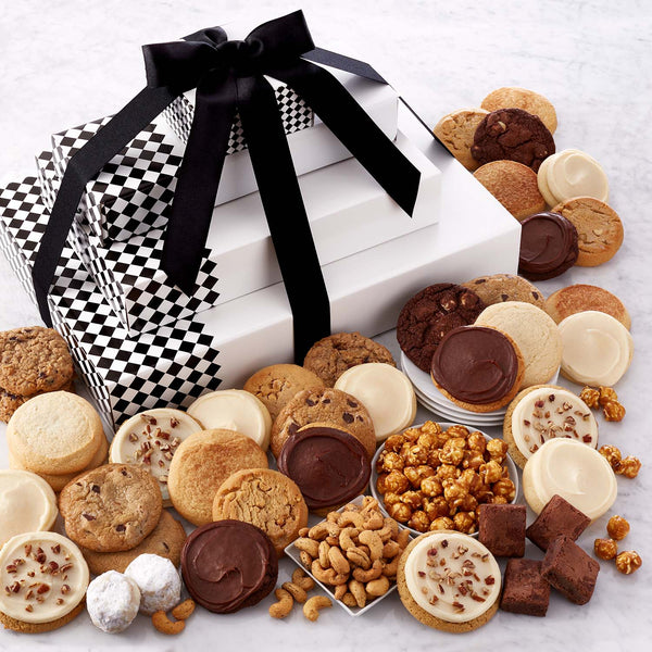 Every Occasion Deluxe Cookie and Snack Gift Box - Custom Message