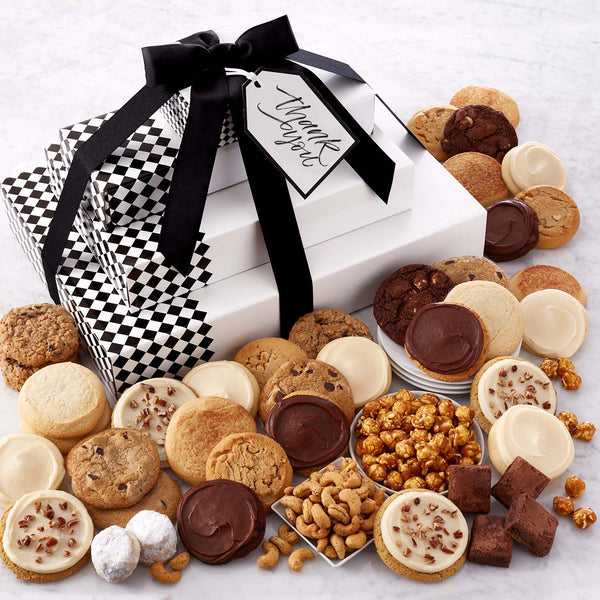 Every Occasion Deluxe Cookie and Snack Gift Box - Custom Message