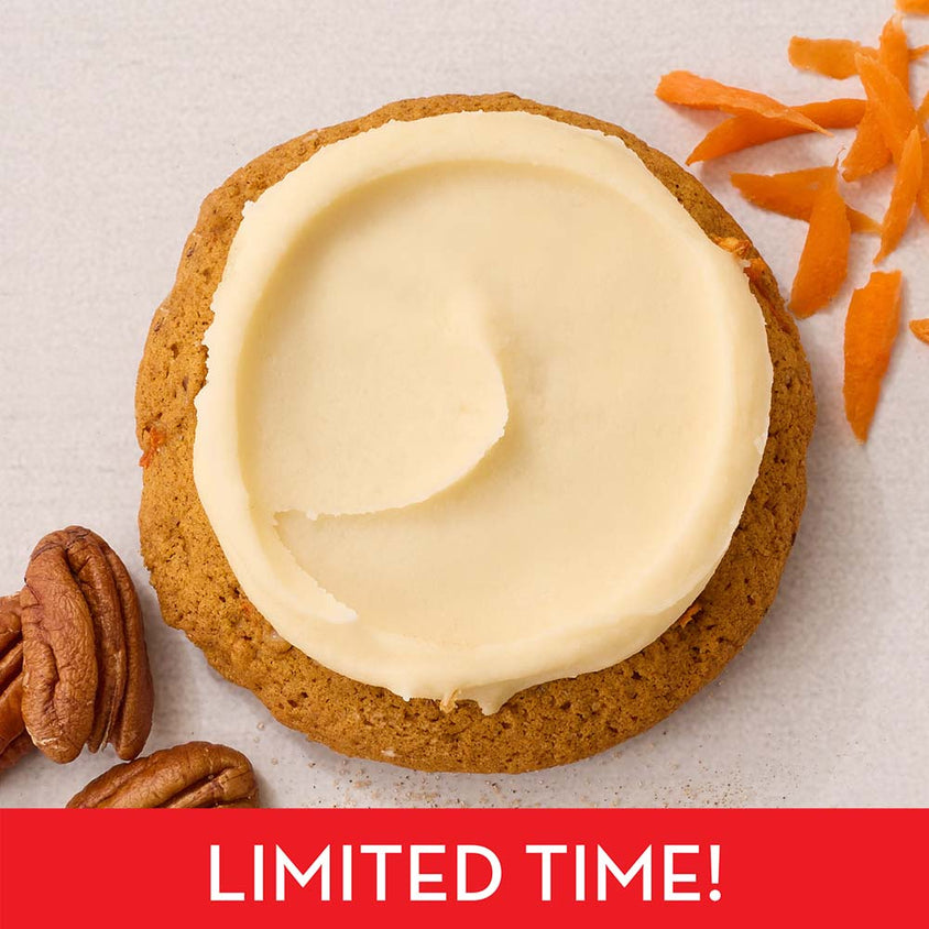 Carrot Cake Iced Cookie