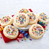 Just the Cookies - Birthday Confetti Cake Batter Cookies